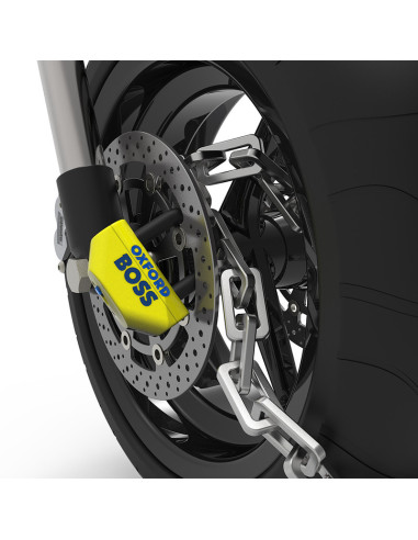 Chaîne antivol OXFORD 16mm Big Boss+ - 1,5m x 12mm