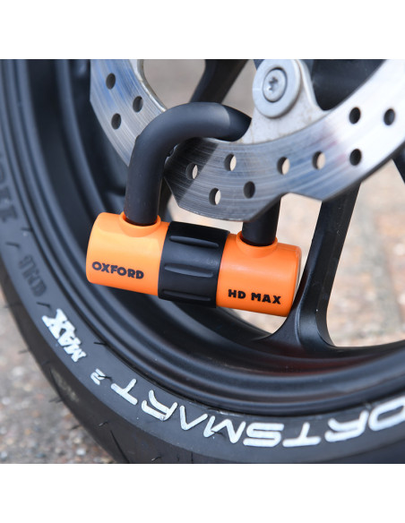 Bloque-disque OXFORD HD MAX - Ø14mm orange