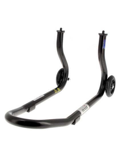 Béquille avant BIHR Home Track fixe noir mat roues noir