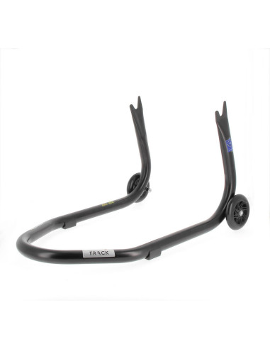 Béquille arrière BIHR Home Track fixe supports en "V" noir mat roues noir