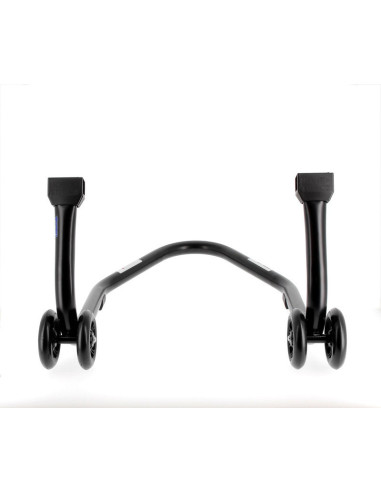 Béquille arrière BIHR Home Track supports en "L" noir mat roues noir