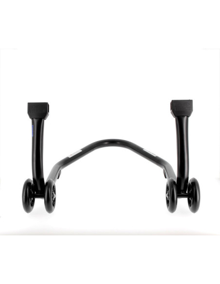 Béquille arrière BIHR Home Track supports en "L" noir mat roues noir