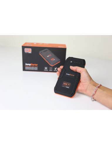 Mini booster de démarrage + LED & batterie GET JumpStarter