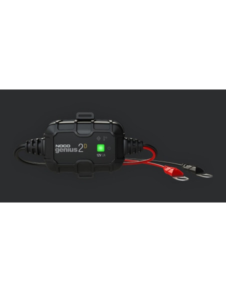 Chargeur de batterie intelligent montage direct cosses NOCO Genius2D 12V 2A