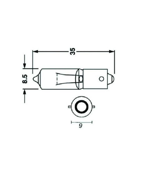 Ampoule BIHR 23W 12V 23W - x10