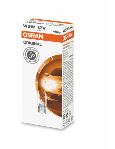 Ampoule OSRAM Original Line W5W 12V 5W - x10