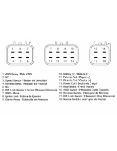 Boîtier CDI TECNIUM Yamaha YFM660F Grizzly 2