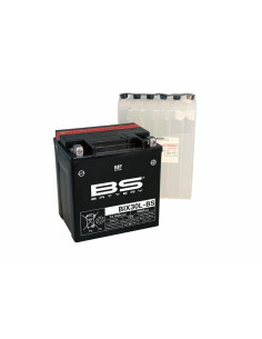Batterie BS BATTERY sans entretien livrée avec pack acide - BIX30L-BS