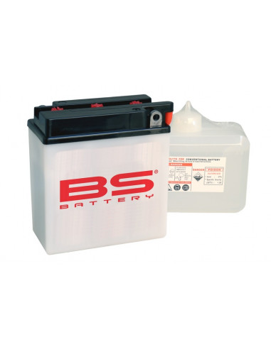 Batterie BS BATTERY Haute-performance avec pack acide - BB7L-B2