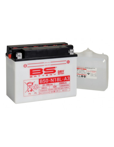 Batterie BS BATTERY Haute-performance avec pack acide - B50N18L-A3