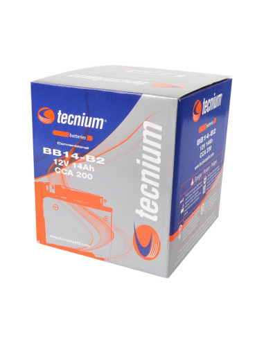 Batterie TECNIUM conventionnelle avec pack acide - BB14-B2