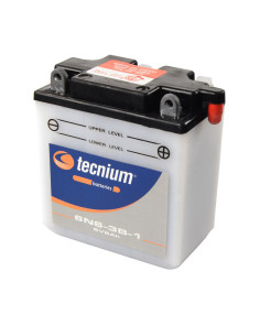 Batterie TECNIUM conventionnelle avec pack acide - 6N6-3B-1