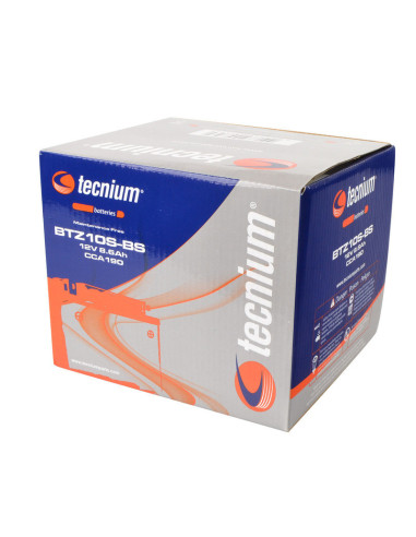 Batterie TECNIUM Sans entretien avec pack acide - BTZ10S-BS