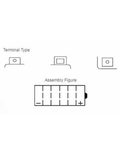 Batterie YUASA conventionnelle sans pack acide - YB30CL-B 2