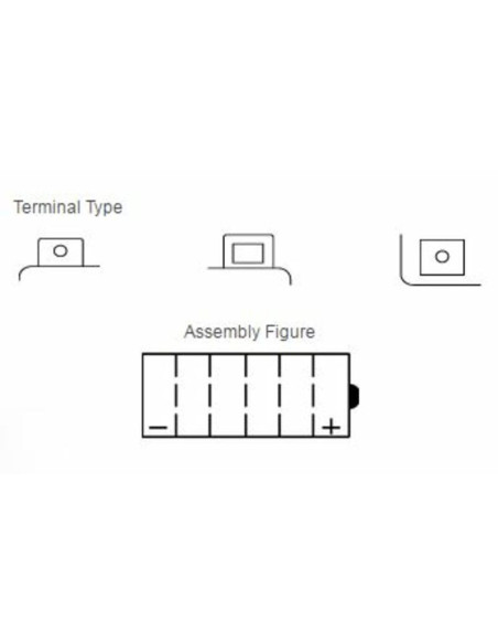 Batterie YUASA conventionnelle sans pack acide - YB30CL-B