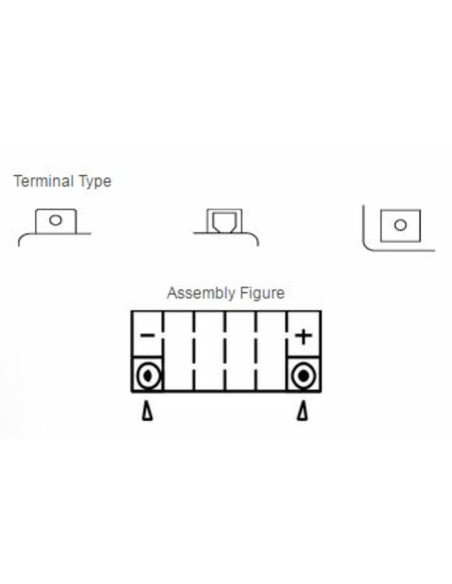 Batterie YUASA W/C sans entretien activé usine - YTZ5S