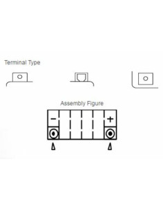 Batterie YUASA W/C sans entretien activé usine - YTZ7S 2