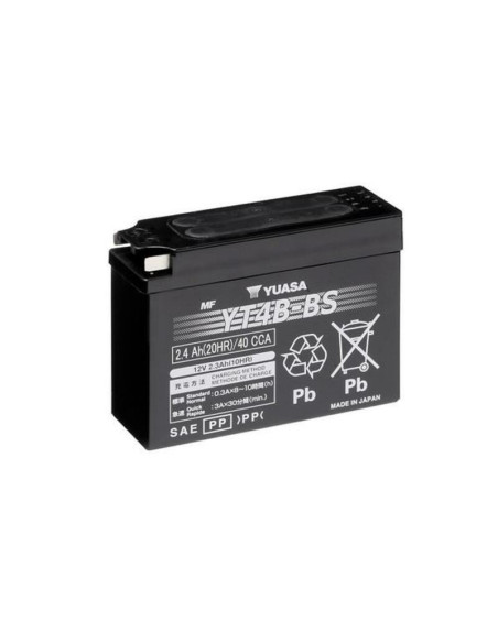 Batterie YUASA Sans entretien avec pack acide - YT4B-BS