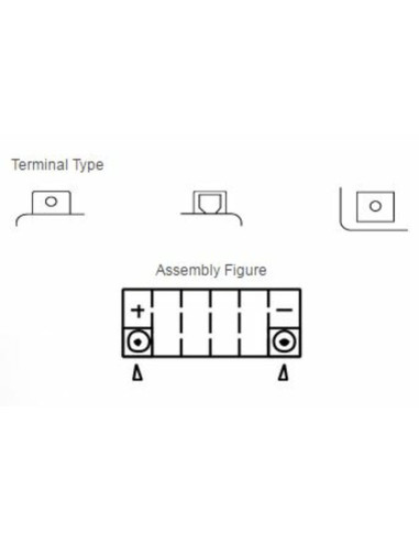 Batterie YUASA Sans entretien avec pack acide - YTX12-BS