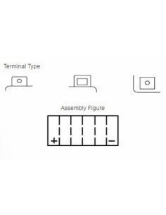 Batterie YUASA Sans entretien avec pack acide - YTX14AH-BS 2