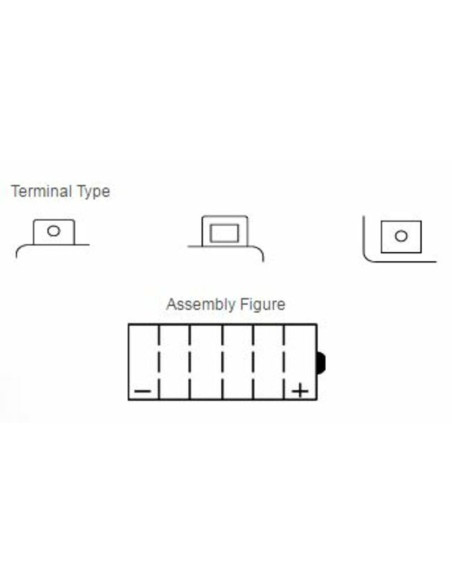 Batterie YUASA conventionnelle sans pack acide - YB7L-B2