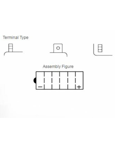 Batterie YUASA conventionnelle sans pack acide - 51913