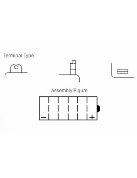 Batterie YUASA conventionnelle sans pack acide - YB3L-B