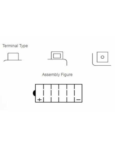 Batterie YUASA conventionnelle sans pack acide - YB14A-A2
