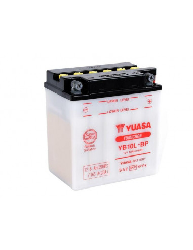 Batterie YUASA conventionnelle sans pack acide - YB10L-BP