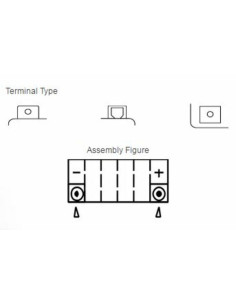 Batterie YUASA conventionnelle avec pack acide - YIX30L 2