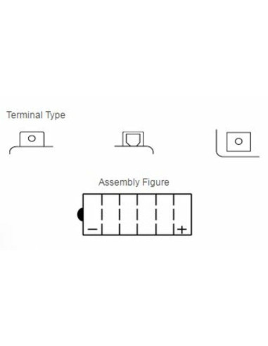 Batterie YUASA conventionnelle sans pack acide - YB4L-A