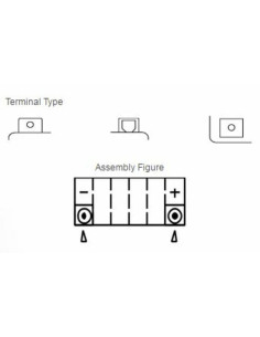 Batterie YUASA Sans entretien avec pack acide - YTX4L-BS 2