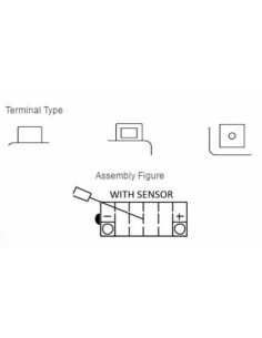 Batterie YUASA conventionnelle sans pack acide - SYB14L-A2 2