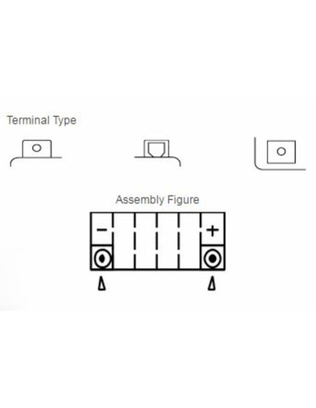 Batterie YUASA Sans entretien avec pack acide - YTX14L-BS