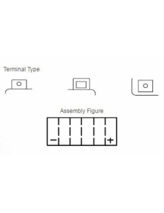 Batterie YUASA Sans entretien avec pack acide - YTX20HL-BS-PW 2