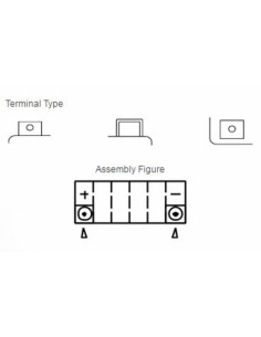 Batterie YUASA Sans entretien avec pack acide - TTZ10S 2