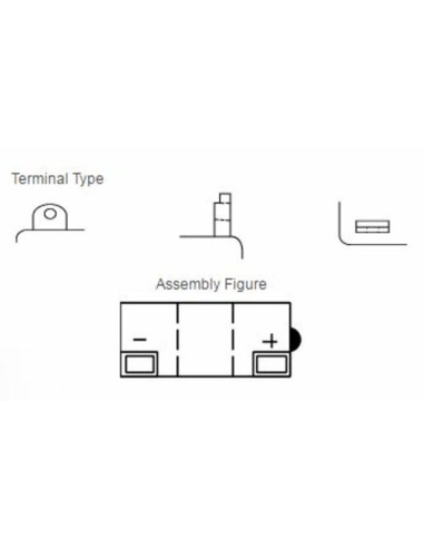 Batterie YUASA conventionnelle sans pack acide - 6N6-3B-1