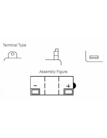 Batterie YUASA conventionnelle sans pack acide - 6N6-3B-1