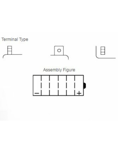 Batterie YUASA conventionnelle sans pack acide - 52515