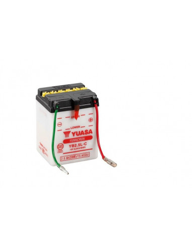 Batterie YUASA conventionnelle sans pack acide - YB2.5L-C