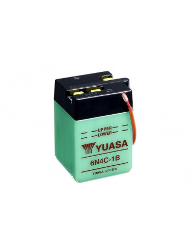 Batterie YUASA conventionnelle sans pack acide - 6N4C-1B