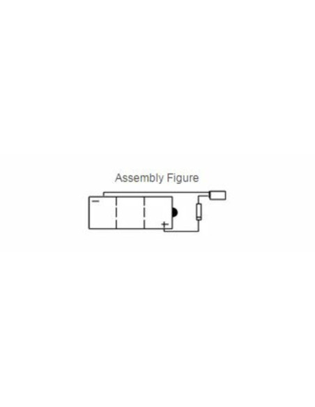 Batterie YUASA conventionnelle sans pack acide - 6N4C-1B