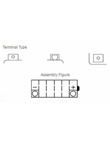 Batterie YUASA conventionnelle sans pack acide - YB4L-B