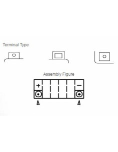 Batterie YUASA Sans entretien avec pack acide - YTX16-BS 2