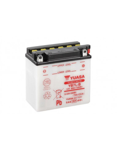 Batterie YUASA conventionnelle sans pack acide - YB7L-B