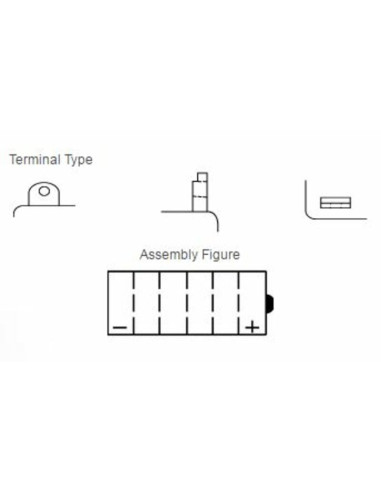 Batterie YUASA conventionnelle sans pack acide - YB7L-B
