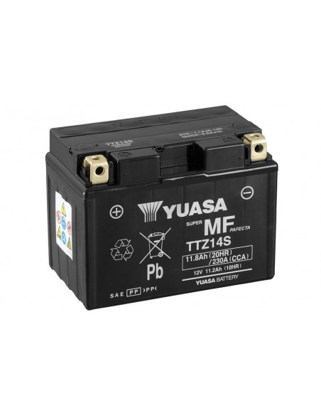 Batterie YUASA Sans Entretien Avec Pack Acide TTZ14S